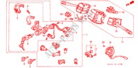 COMBINATIESCHAKELAAR voor Honda CIVIC EX 4 deuren 4-traps automatische versnellingsbak 1991