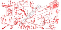SLANGEN/PIJPEN voor Honda ACCORD DX 4 deuren 4-traps automatische versnellingsbak 1993