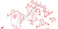 UITLAAT SPRUITSTUK(3) voor Honda ACCORD LX 4 deuren 5-versnellings handgeschakelde versnellingsbak 1993