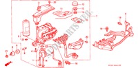 ABS MODULATOR voor Honda ACCORD COUPE EX 2 deuren 4-traps automatische versnellingsbak 1997