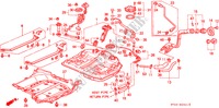 BRANDSTOF TANK(2) voor Honda ACCORD COUPE LX 2 deuren 4-traps automatische versnellingsbak 1997