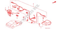 SRS EENHEID(2) voor Honda ACCORD COUPE EX 2 deuren 5-versnellings handgeschakelde versnellingsbak 1995
