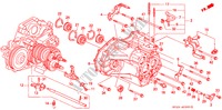 TRANSMISSIE BEHUIZING voor Honda ACCORD COUPE EX 2 deuren 4-traps automatische versnellingsbak 1994