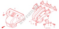 UITLAAT SPRUITSTUK(2) voor Honda ACCORD COUPE EX 2 deuren 5-versnellings handgeschakelde versnellingsbak 1997