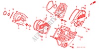 ONTSTEKINGSRIEM AFDEKKING(V6) voor Honda ACCORD V6 EX 4 deuren 4-traps automatische versnellingsbak 1997