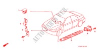 SENSOR voor Honda ACCORD EX 4 deuren 4-traps automatische versnellingsbak 1995