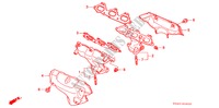 UITLAAT SPRUITSTUK(V6) voor Honda ACCORD V6 EX 4 deuren 4-traps automatische versnellingsbak 1997