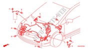 BEDRADINGSBUNDEL(1) voor Honda CIVIC LX 4 deuren 5-traps automatische versnellingsbak 2007