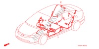BEDRADINGSBUNDEL(3) voor Honda CIVIC LX 4 deuren 5-traps automatische versnellingsbak 2007