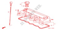 CILINDERKOP AFDEKKING(1.8L) voor Honda CIVIC LX 4 deuren 5-traps automatische versnellingsbak 2007