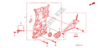 KETTINGKAST(2.0L) voor Honda CIVIC SI 4 deuren 6-versnellings handgeschakelde versnellingsbak 2008
