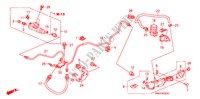 KOPPELING HOOFDCILINDER (2.0L) (KA/KC) voor Honda CIVIC SI 4 deuren 6-versnellings handgeschakelde versnellingsbak 2008