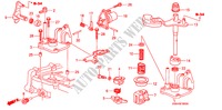 OVERSCHAKELARM/OVERSCHAKELHENDEL (2.0L) voor Honda CIVIC SI 4 deuren 6-versnellings handgeschakelde versnellingsbak 2008