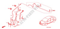 RUITESPROEIER(1) voor Honda CIVIC EX 4 deuren 5-traps automatische versnellingsbak 2007