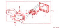 VENTILATIE DEKSEL voor Honda ACTY TRUCK DX 2 deuren 4-versnellings handgeschakelde versnellingsbak 1983