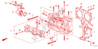 CILINDERKOP voor Honda ACTY VAN DX 5 deuren 4-versnellings handgeschakelde versnellingsbak 1986