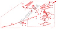 GASPEDAAL (D,F,P,W) voor Honda ACTY VAN DX 5 deuren 4-versnellings handgeschakelde versnellingsbak 1986