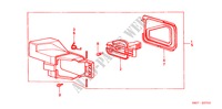 VENTILATIE DEKSEL voor Honda ACTY VAN DX PANEL VAN 5 deuren 5-versnellings handgeschakelde versnellingsbak 1986