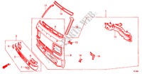 VOOR PANEEL voor Honda ACTY VAN DX 5 deuren 4-versnellings handgeschakelde versnellingsbak 1983