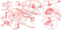 GAS HUIS(SOHC VTEC) voor Honda CIVIC COUPE 1.6ISR 2 deuren 4-traps automatische versnellingsbak 2000