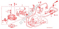 GAS HUIS(SOHC) voor Honda CIVIC COUPE 1.6ILS 2 deuren 4-traps automatische versnellingsbak 1997