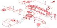 KANAAL(RH) voor Honda CIVIC COUPE VTI-R 2 deuren 5-versnellings handgeschakelde versnellingsbak 2000