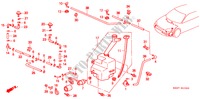 RUITESPROEIER(1) voor Honda CIVIC COUPE 1.6ISR VTEC 2 deuren 5-versnellings handgeschakelde versnellingsbak 1998