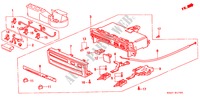 VERWARMING REGELAAR(LH) voor Honda CIVIC COUPE 1.6ISR VTEC 2 deuren 4-traps automatische versnellingsbak 1999
