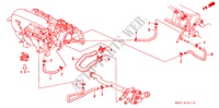 WATERSLANG(SOHC VTEC) (MT) voor Honda CIVIC COUPE 1.6ISR 2 deuren 5-versnellings handgeschakelde versnellingsbak 2000