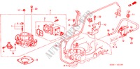 GAS HUIS(SOHC) voor Honda CIVIC 1.4IS 3 deuren 4-traps automatische versnellingsbak 2000