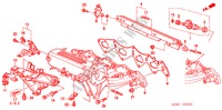 INLAAT SPRUITSTUK (DOHC VTEC) voor Honda CIVIC 1.6VTI 3 deuren 5-versnellings handgeschakelde versnellingsbak 2000