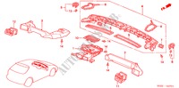 KANAAL(RH) voor Honda CIVIC 1.5ILS 3 deuren 5-versnellings handgeschakelde versnellingsbak 2000