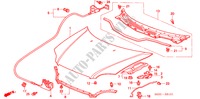 KAP(RH) voor Honda CIVIC 1.4I 3 deuren 5-versnellings handgeschakelde versnellingsbak 2000