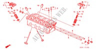 KLEP/ZWAAI ARM (DOHC VTEC) voor Honda CIVIC 1.6VTI 3 deuren 5-versnellings handgeschakelde versnellingsbak 2000