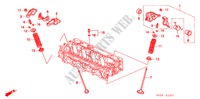 KLEP/ZWAAI ARM (SOHC VTEC) voor Honda CIVIC 1.5I 3 deuren 4-traps automatische versnellingsbak 2000