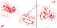 PAKKINGPAKKET voor Honda CIVIC 1.4I 3 deuren 5-versnellings handgeschakelde versnellingsbak 2000