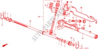 P.S. VERSNELLING BOX KOMPONENTEN(RH) voor Honda CIVIC 1.6IS 3 deuren CVT versnellingsbak 2000