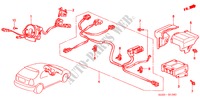 SRS EENHEID(LH) voor Honda CIVIC 1.4I 3 deuren 5-versnellings handgeschakelde versnellingsbak 2000
