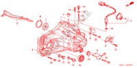 TRANSMISSIE BEHUIZING (SOHC) voor Honda CIVIC 1.5ILS BELGIUM SP. 3 deuren 5-versnellings handgeschakelde versnellingsbak 2000