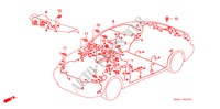 BEDRADINGSBUNDEL(RH) voor Honda CIVIC 1.4IS 4 deuren 5-versnellings handgeschakelde versnellingsbak 2000