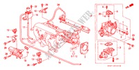 GAS HUIS (1.5L SOHC VTEC) voor Honda CIVIC 1.5ILS 4 deuren 5-versnellings handgeschakelde versnellingsbak 1998