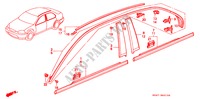 GIETWERK voor Honda CIVIC 1.5ILS 4 deuren 5-versnellings handgeschakelde versnellingsbak 1998