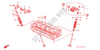KLEP/ZWAAI ARM (1.6L SOHC VTEC) voor Honda CIVIC 1.6ISR 4 deuren 4-traps automatische versnellingsbak 1997
