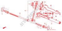 P.S. VERSNELLING BOX(RH) voor Honda CIVIC 1.5ILS 4 deuren 4-traps automatische versnellingsbak 1997
