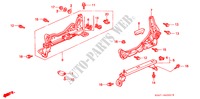 V. ZITTING COMPONENTEN(1)(L.) voor Honda CIVIC 1.5ILS 4 deuren 4-traps automatische versnellingsbak 1998