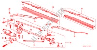 VOOR RUITESPROEIER (RH) voor Honda CIVIC 1.5ILS 4 deuren 4-traps automatische versnellingsbak 1998