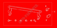 ZONWERING voor Honda CIVIC 1.4IS 4 deuren 5-versnellings handgeschakelde versnellingsbak 2000