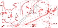 AIRCONDITIONER (ACHTER SLANG/ACHTER PIJP) voor Honda ODYSSEY EXL 5 deuren 5-traps automatische versnellingsbak 2004