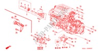 DYNAMOSTANG voor Honda ODYSSEY EXI 5 deuren 4-traps automatische versnellingsbak 2000