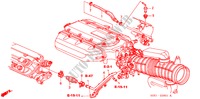 ONTLUCHTSLANG('02 ) voor Honda ODYSSEY EXI 5 deuren 5-traps automatische versnellingsbak 2003